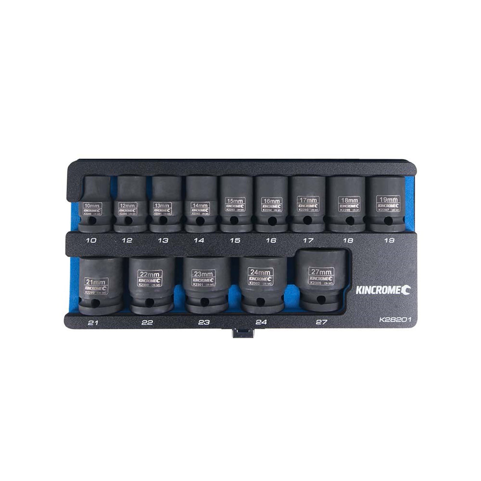 Kincrome Square Drive Impact Socket Set 1/2" (Metric &amp; Imperial)