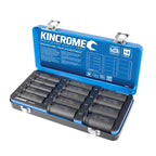 Kincrome Square Drive Deep Impact Socket Set 1/2" (Metric & Imperial) - Cost Less Bolts | Industrial Supplies
