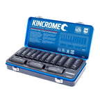 Kincrome Square Drive Deep Impact Socket Set 1/2" (Metric & Imperial) - Cost Less Bolts | Industrial Supplies