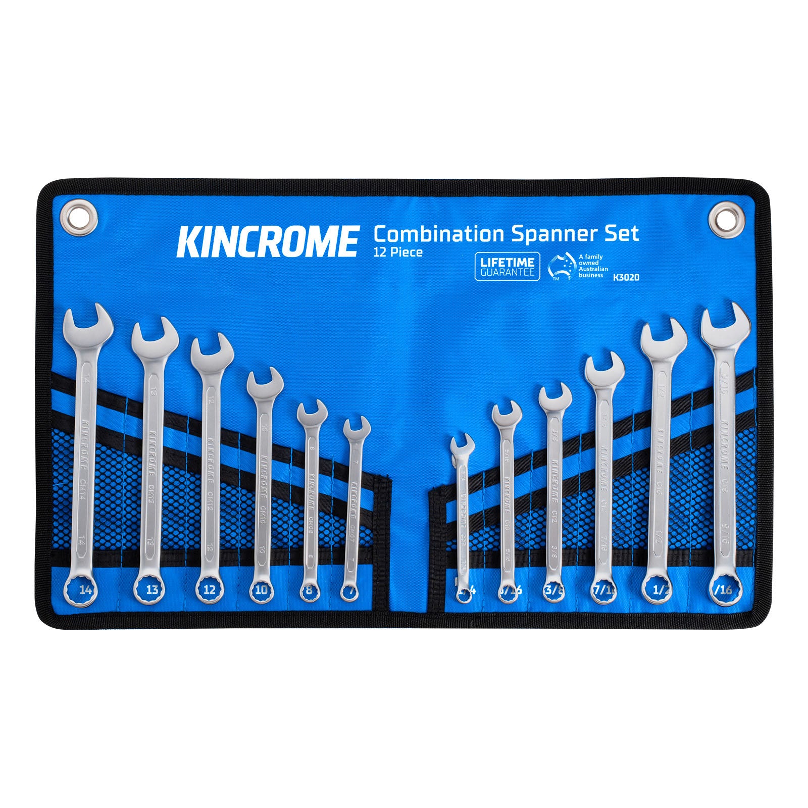 Kincrome Combination Spanner Set (European Style)