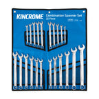 Kincrome Combination Spanner Set (Metric & Imperial) -  (USA Style) - Cost Less Bolts | Industrial Supplies