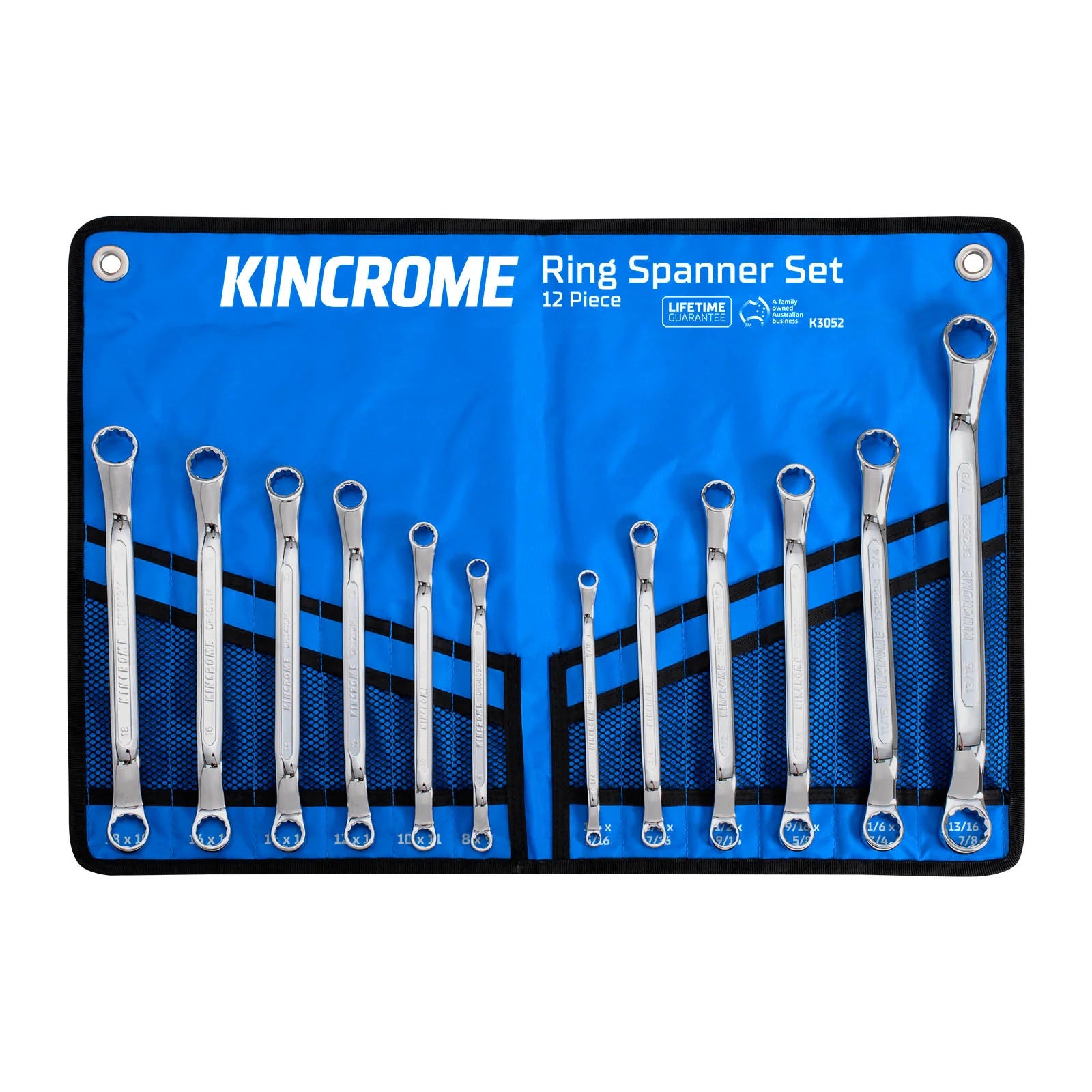 Kincrome Ring Spanner Set (Metric &amp; Imperial)