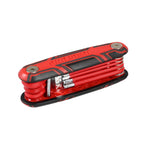 Kincrome Folding Hex Key Set (Metric & Imperial) - Cost Less Bolts | Industrial Supplies