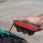 Kincrome Folding Hex Key Set (Metric & Imperial) - Cost Less Bolts | Industrial Supplies