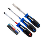 Kincrome TorqueMaster® Screwdriver & Bit Set - 12 Piece - Cost Less Bolts | Industrial Supplies