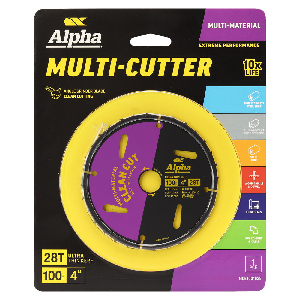 Alpha TCT Multi Cutter Saw Blades - Cost Less Bolts | Industrial Supplies