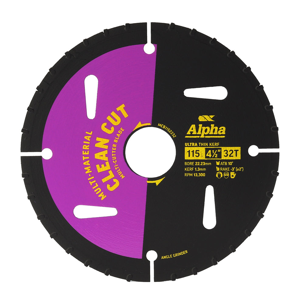 Alpha TCT Multi Cutter Saw Blades - Cost Less Bolts | Industrial Supplies