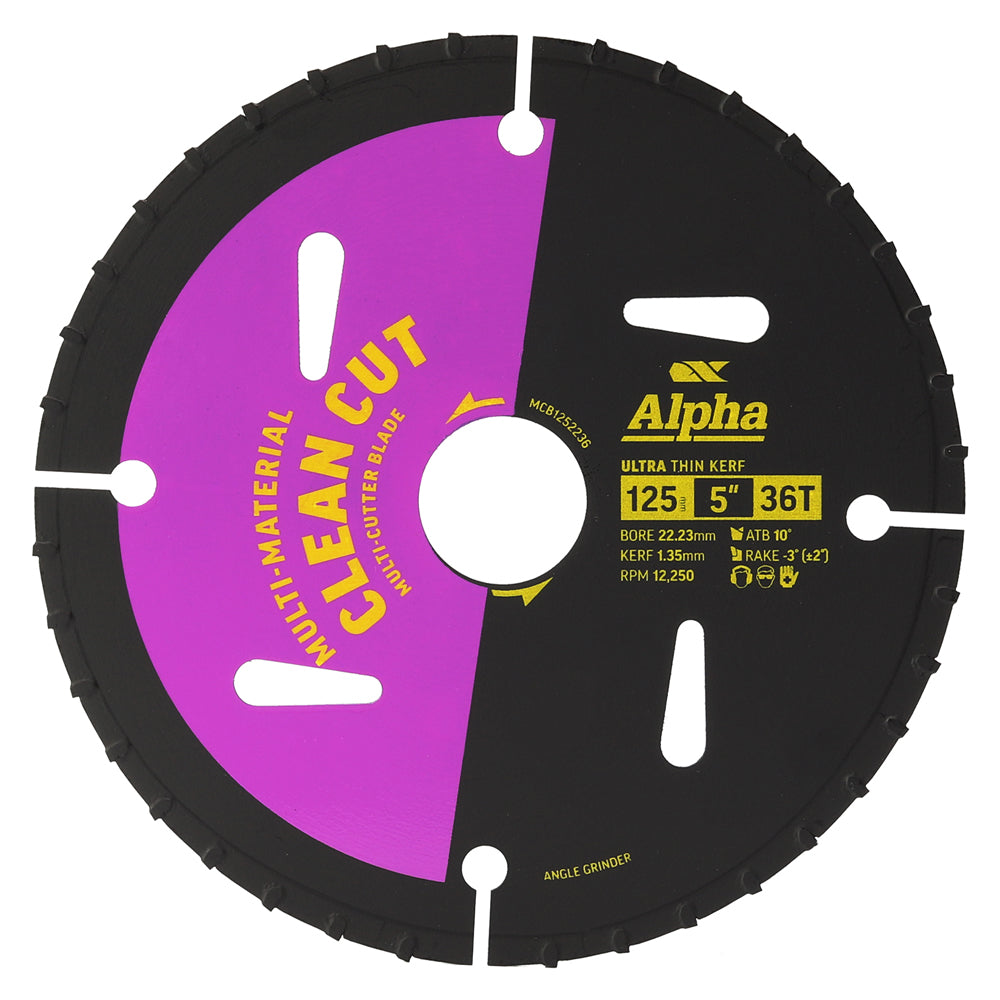 Alpha TCT Multi Cutter Saw Blades - Cost Less Bolts | Industrial Supplies