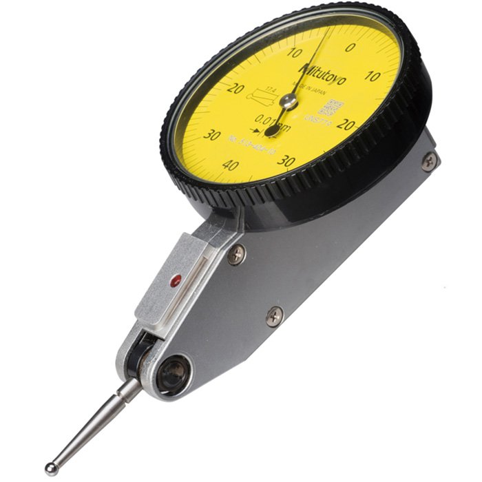Mitutoyo Horizontal Dial Test Indicator Full Set 0.8mm x 0.01mm (513-404-10T) - Cost Less Bolts | Industrial Supplies