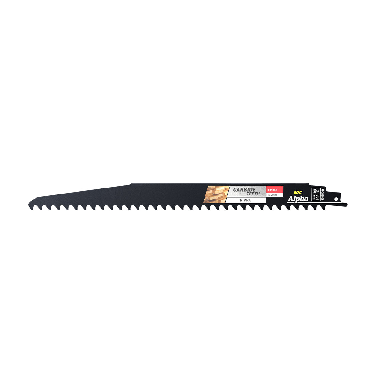 Alpha Carbide Teeth TCT Rippa Timber Recip Blades | 3 TPI - Cost Less Bolts | Industrial Supplies