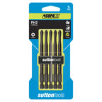 Sutton Phillips Impact Screwdriver Power Bits - 5 Pack - Cost Less Bolts | Industrial Supplies