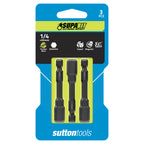 Sutton SupaBit Impact Hex Drive Nutsetter Tek Bit Set (3PK) (1/4",5/16", 3/8") - Cost Less Bolts | Industrial Supplies