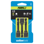 Sutton SupaBit Impact Hex Drive Nutsetter Tek Bit Set (3PK) (1/4",5/16", 3/8") - Cost Less Bolts | Industrial Supplies