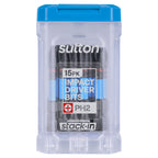 Sutton Supatorq Stack-In Impact Scredriver Bit Set - 15 Piece - Cost Less Bolts | Industrial Supplies