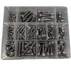 Socket & Button Head Cap Screw 304 S/Steel Kit (Metric) - Cost Less Bolts | Industrial Supplies