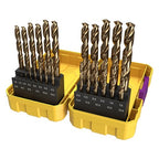 Alpha Tuffbox Pro Drill Set (Cobalt) - 25 Piece (Metric) - Cost Less Bolts | Industrial Supplies