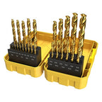 Alpha Tuffbox Pro Drill Set (Gold Series) - (Metric) - Cost Less Bolts | Industrial Supplies