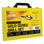 Alpha Metal Box Drill Set (Gold Series) - 85 Piece - Cost Less Bolts | Industrial Supplies