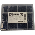 Self Tapper Black Zinc Kit | Pan & CSK Kit - Cost Less Bolts | Industrial Supplies