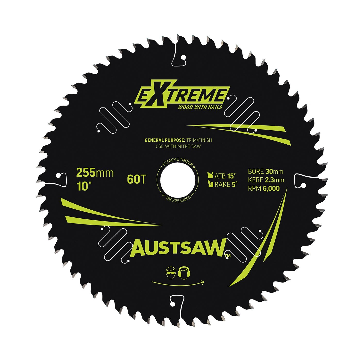 Austsaw Extreme: Wood with Nails Blade Think Kerf