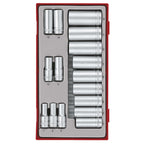 Teng Drive Socket Set 3/8" - Cost Less Bolts | Industrial Supplies