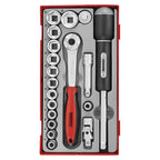 Teng Drive Socket Set 3/8" - Cost Less Bolts | Industrial Supplies