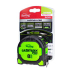 Sterling Ultimax Tape Measure Easyread: Steel Non Magnetic - 8m (Metric) - Cost Less Bolts | Industrial Supplies