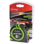 Sterling Ultimax Tape Measure Easyread - 8m x 25mm (Metric) - Cost Less Bolts | Industrial Supplies