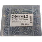 Zinc Button Head Cap Screw Kit | Zinc | Metric - Cost Less Bolts | Industrial Supplies