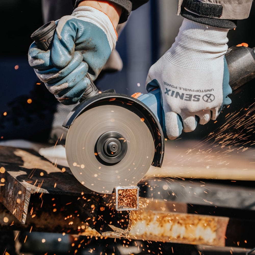 Senix 125mm 1010w Corded Angle Grinder