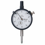 Mitutoyo Series 2 Standard Type Plunger Dial Indicators - Metric 0-10mm x 0.01mm (2046A) - Cost Less Bolts | Industrial Supplies