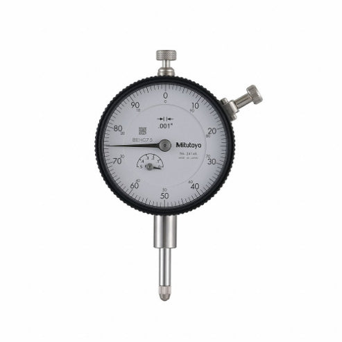 Mitutoyo Series 2 Standard Type Plunger Dial Indicators - Imperial 0-0.500" x 0.001" (2414A) - Cost Less Bolts | Industrial Supplies
